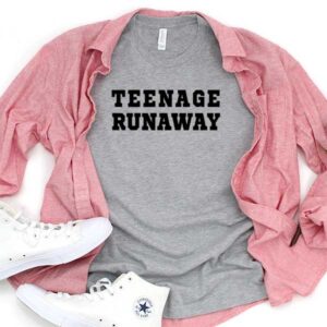 Teenage Runaway T-Shirt Men Women Tee by Levinan.com Australia.